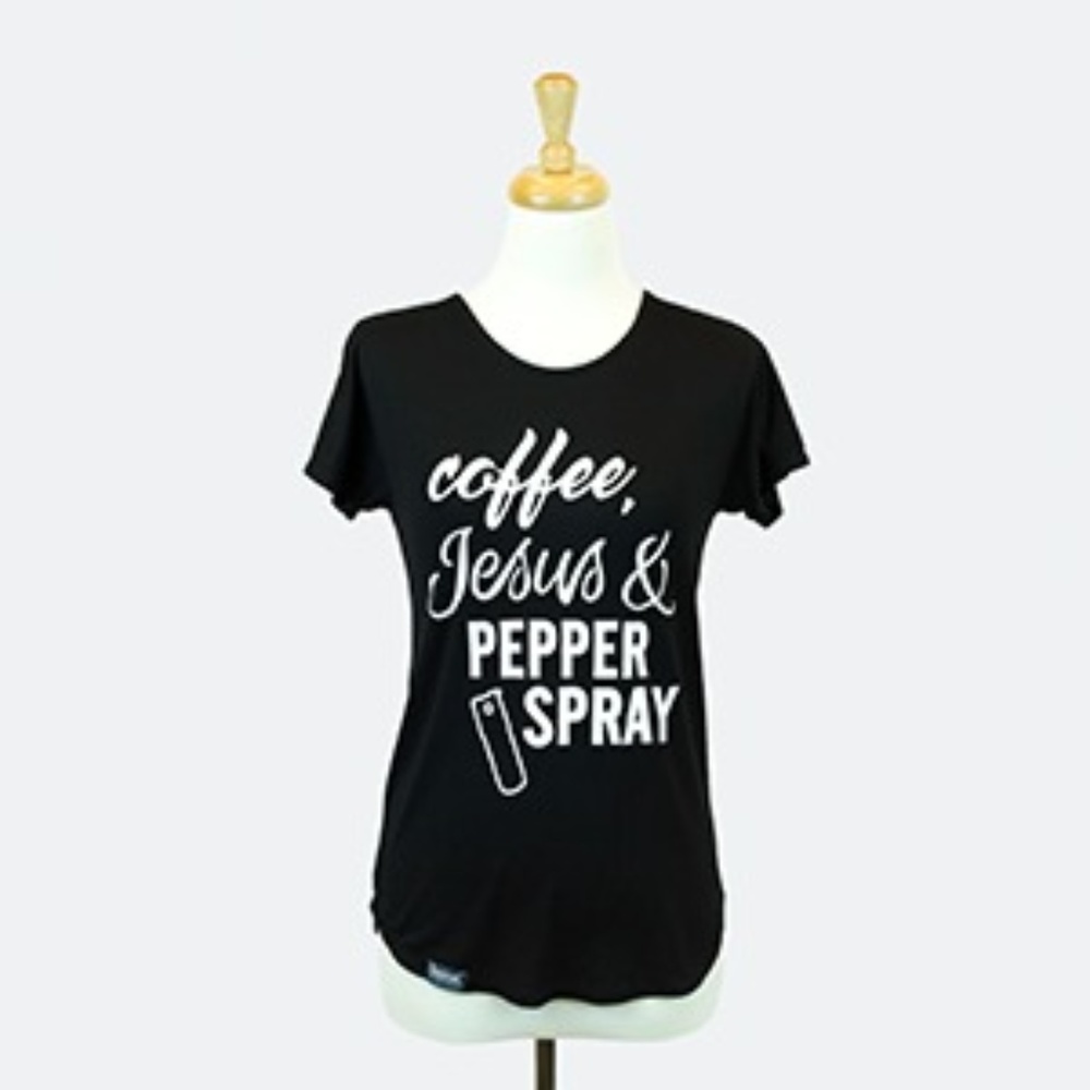 DAMSEL IN DEFENSE SHIRT-WEAR YOUR WARNING